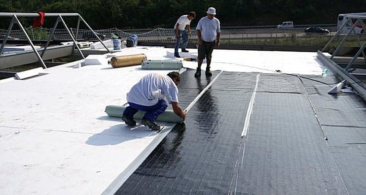 عزل الأسطح مائي وحراري